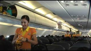 Cebu Pacific Christmas Safety Demo Dance [upl. by Naeruat5]