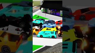 Corrida de carros no brookhaven shorts roblox [upl. by Abey]