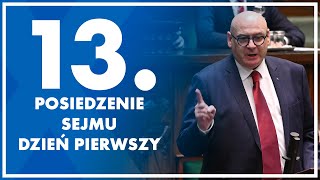 13 posiedzenie Sejmu  dzień pierwszy 12 czerwca 2024 r [upl. by Nrehtak77]