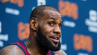 FULL Cavaliers LeBron James press conference  2017 NBA Media Day  ESPN [upl. by Eenerb835]