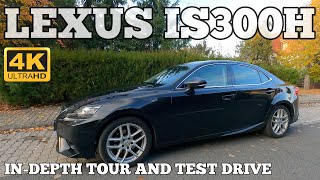 LEXUS IS300H 2014 START UP  ENGINE  REVIEW AND TEST DRIVE [upl. by Nosam]