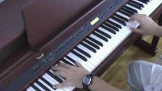 Last of the Mohicans theme on synth piano v2 whez08 [upl. by Bowe708]