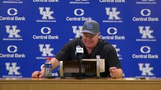 Kentucky Wildcats football Coach Stoops Recaps So Miss WIN [upl. by Auliffe]