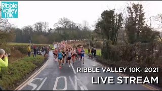 Ribble Valley 10k 2021 LIVE FOOTAGE RUNNING RACE [upl. by Attennaej]