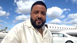 DJ Khaled Gives Tour of His New Private Jet [upl. by Toby135]