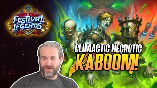 Hearthstone Climactic Necrotic KABOOM [upl. by Hagar609]