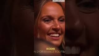 2024 Ballon dOr winner is ballondor football rodri [upl. by Jennie]