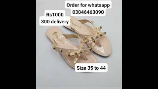 Womens Flats followwme pakistanonlineshop [upl. by Nosnek]