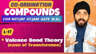 Lec 17  Coordination Compounds  VBT  Case of Transference  CSIRNETJRF  GATE  JAM [upl. by Annoda311]