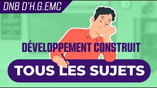 Brevet ➜ Tous les sujets probables pour le développement construit dHG [upl. by Eniamerej]