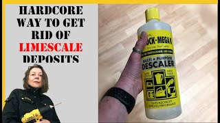 How to Get rid of Limescale deposits the HARDCORE way no vinegar lemons bicarb or scrubbing [upl. by Cavuoto]