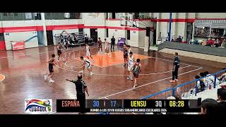 ESPAÑA CERCADO Vs URCUPIÑA QUILLACOLLO FINAL U14 ESTUDIANTIL VARONIL [upl. by Anilrats525]