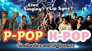 PPOP vs KPOP  The similarities and differences between PPOP and KPOP [upl. by Eeleimaj209]