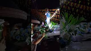 Immaculate Conception procession giving flowers faith catholicfaith procession devotees short [upl. by Aramenta]