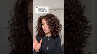 WINTER CURL ROUTINE ❄️ relatable viralshort winterhaircare curlyhair haircare helpfultips [upl. by Giulietta912]