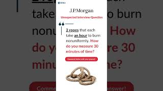 JP Morgans Brain Teaser Can You Solve It shorts [upl. by Ellatsyrc997]