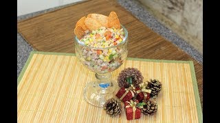 Ceviche con carne de soya [upl. by Aromas]