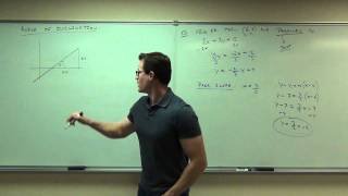 Calculus 1 Lecture 01 Part 3 [upl. by Leonard]