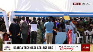 UGANDA TECHNICAL COLLEGE LIRA 10TH GRADUATION CEREMONY [upl. by Nanfa]