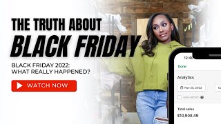 The Truth About Black Friday 2022 How Much Money Did I Make This Year [upl. by Norok]