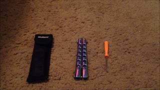 RioRand ButterflyBalisong knife Comb Trainer Review [upl. by Inatsed824]