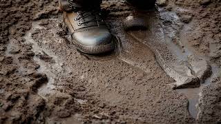 Squelchy Steps Mud Footsteps Sound Effect  No Copyright  Free for Editing [upl. by Idell]