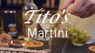 Mix Up a Titos Martini with Team Tito’s [upl. by Gladwin]