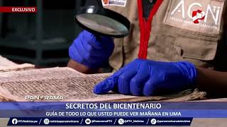 Hallazgo histórico del equipo del AGN el documento más antiguo del pisco de 1587 en Panamericana TV [upl. by Demeter135]