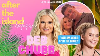 Love Island Games Deb Chubb Exit Interview  After The Island [upl. by Lamej]