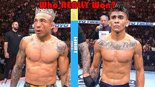 ROBBERY Who REALLY Won Jose Aldo vs Mario Bautista [upl. by Suzy769]