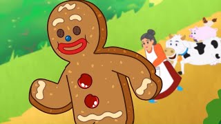 The Gingerbread Man  Fairy Tales and Bedtime Stories for Kids in English  Storytime [upl. by Einnalem]