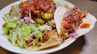 Crockpot Shredded chicken Nachos [upl. by Portuna]