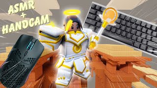 Roblox Bedwars LANI PRO Gameplay ASMRHANDCAM [upl. by Einohpets]