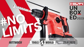 HILTI UNBOXED 2023  NURON Neuheiten und massig Leistung Sicherheit amp Service  TATW 22112023 [upl. by Ahsocin974]