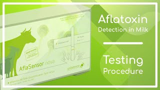 AflaSensor nova  Testing Procedure for Aflatoxin Detection in Milk [upl. by Hake]