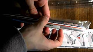 Hogan Wings American Airlines B757 Model Unboxing [upl. by Verile]