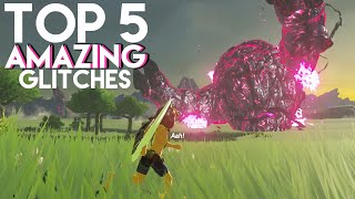 TOP 5 AMAZING GLITCHES YOU MUST KNOW IN ZELDA BREATH OF THE WILD [upl. by Chiles]