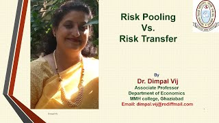 Video 7 Risk pooling vs Risk transfer [upl. by Mortie416]