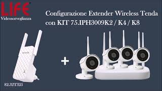 LIFE Videosorveglianza  Come collegare un EXTENDER Wireless al KIT NVR  Telecamere WIFI [upl. by Roxana]