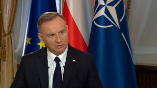 Prezydent Duda odpowiada premierowi i komentuje głośną wpadkę Bidena [upl. by Htebesile339]