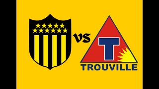 PEÑAROL VS TROUVILLE  BASCKETBALL [upl. by Madriene]