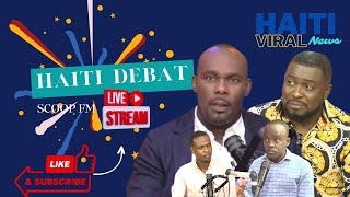 En DirectHaiti Debat Live 12 Avril 2024 sou Scoop FM Avec Garry PPCharlesMarcoVal et Campane [upl. by Whitebook]