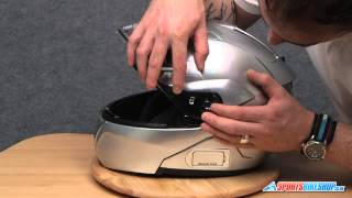 How To Change A HJC HJ17 Visor C91 helmet [upl. by Beal]