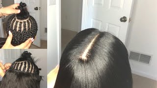 Sew In Tutorial Start To Finish [upl. by Ahmad715]