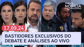 Debate RedeTVUOL Toledo Kennedy e Bilenky trazem os bastidores  Análise da Notícia ao vivo [upl. by Adgam]