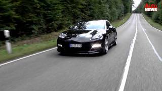 TechArt Porsche Panamera Turbo KnopfdruckPunch mit Stil [upl. by Ahsimek366]