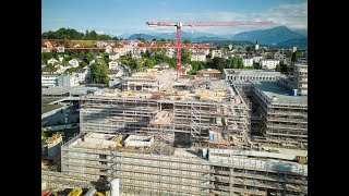 Neubau Frauenklinik und Kinderspital LUKS [upl. by Hanonew]