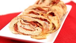 Homemade Pepperoni Bread Recipe  Laura Vitale  Laura in the Kitchen Episode 723 [upl. by Jit]