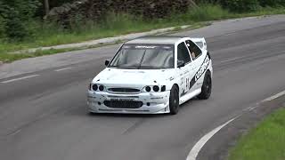 Hannes Kaufmann Ford Escort Cosworth Cupsieger PF 2b Bergrallye Gasen 2024 [upl. by Staford498]