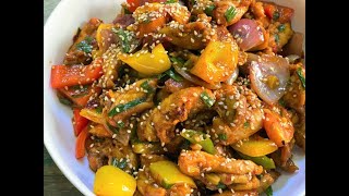 Dragon Chicken Indo Chinese Recipe Tinger Cooks [upl. by Alliber]